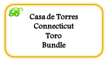 Casa de Torres Connecticut Toro,  25 stk. (UDSOLGT - Kan ikke skaffes længere)