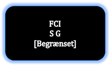 FCI - S G,  7 stk. (91,93 DKK pr. stk.) [Kan ikke skaffes længere]