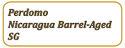 Perdomo Nicaragua Barrel-Aged SG