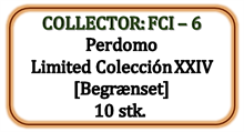 Collector - FCI - 6 - Perdomo Limited Colección, XXIV [Begrænset], 10 stk. (127,15 DKK pr. stk.)