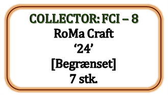 Collector - FCI - 8 - RoMa Craft \'24\' [Begrænset], 7 stk.