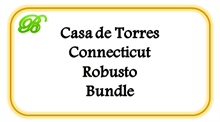Casa de Torres Connecticut Robusto, 20 stk. (65,00 DKK pr. stk.)