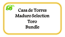 Casa de Torres Maduro Selection Toro, 25 stk. (Kan ikke skaffes længere)