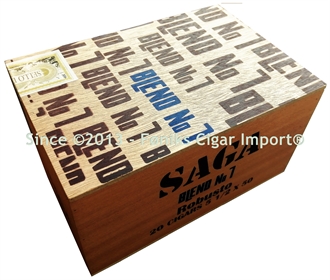 Cigarkasse - SAGA Blend No. 7 (16,20 x 11,30 x 8,70)