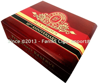 Cigarkasse - Perdomo Reserve 10th Anniversary SG Figurado (20,10 -> 19,40 x 15,30 x 7,40) [Kan ikke skaffes længere]