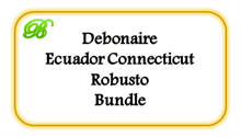Debonaire Ecuador Connecticut Robusto, 20 stk. (UDSOLGT)