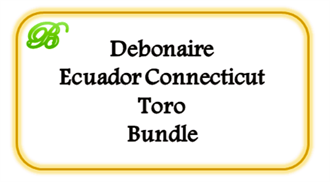 Debonaire Ecuador Connecticut Toro, 20 stk. (UDSOLGT - Kan ikke skaffes længere)
