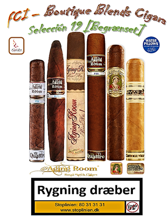 FCI - Boutique Blends Cigars Selección 2019, 6. stk. (Kan ikke købes længere)