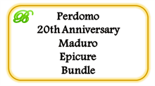 Perdomo 20th Anniversary Maduro Epicure, 24 stk. (UDSOLGT)