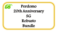 Perdomo 20th Anniversary SG Robusto, 20 stk. (102,50 DKK pr. stk.)