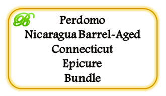 Perdomo Nicaragua Barrel-Aged Connecticut Epicure, 24 stk. (UDSOLGT)