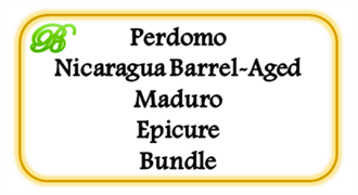 Perdomo Nicaragua Barrel-Aged Maduro Epicure, 24 stk. [Kan ikke skaffes længere]