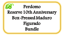 Perdomo Reserve 10th Anniversary Box-Pressed Maduro Figurado, 10 stk. [UDSOLGT - Kan ikke skaffes længere]