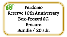 Perdomo Reserve 10th Anniversary Box-Pressed SG Epicure, Bundle 20 stk. (100,50 DKK pr. stk.)